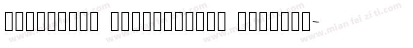 Cloudtype HZxingshuGB Regular字体转换